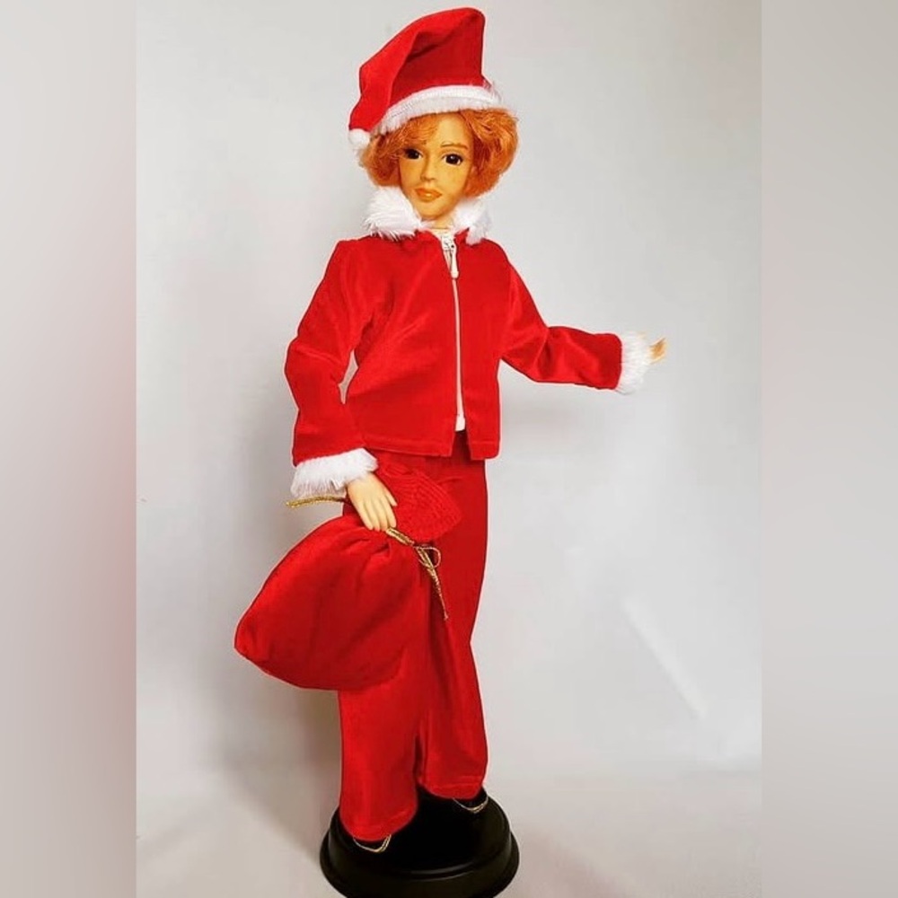 Chris Kringle Handmade Collectible Doll